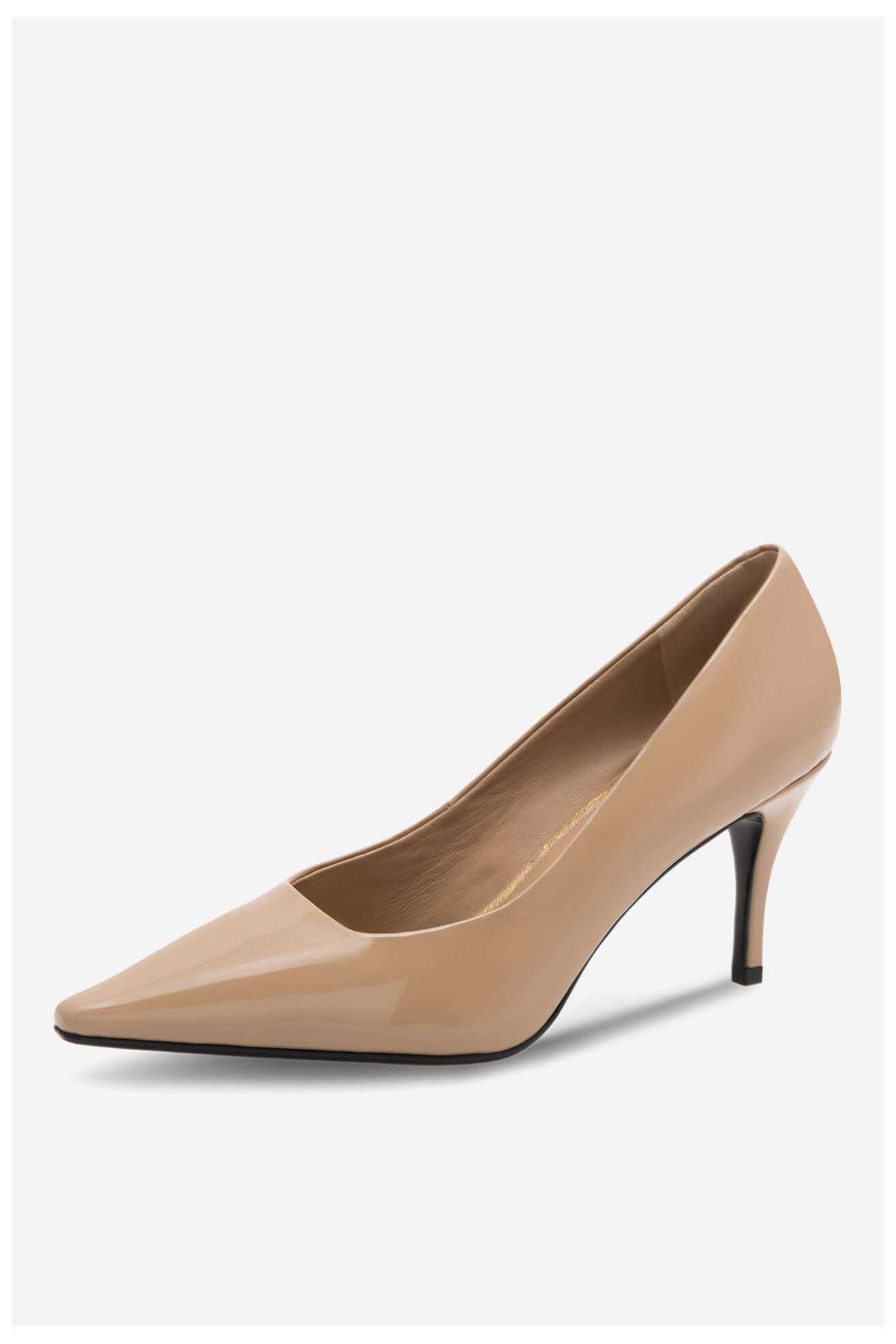 Czółenka Gino Rossi NEL-SLT623-61 Beżowy