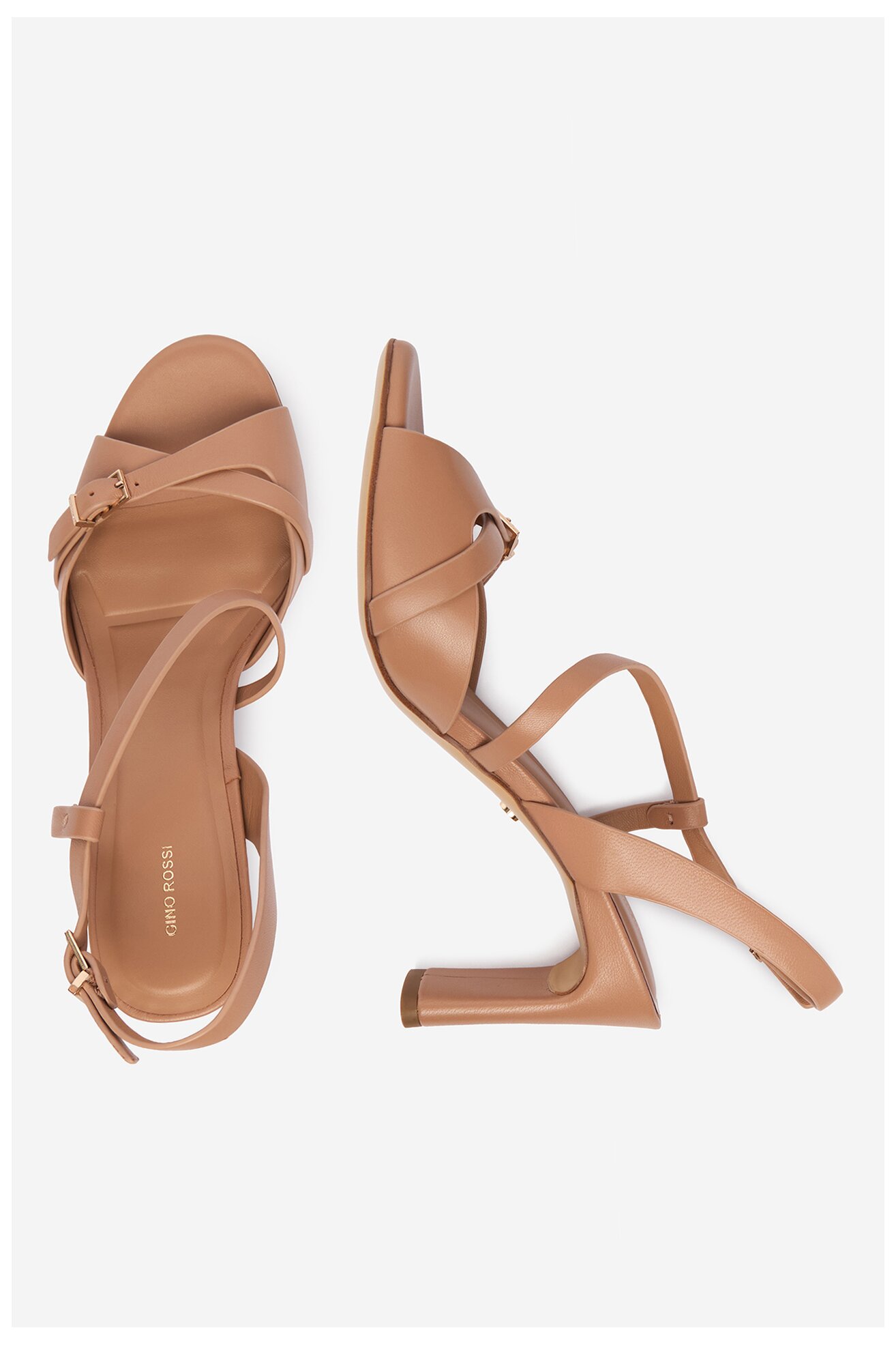 Sandały Gino Rossi EO-GL15-986-1 Beżowy