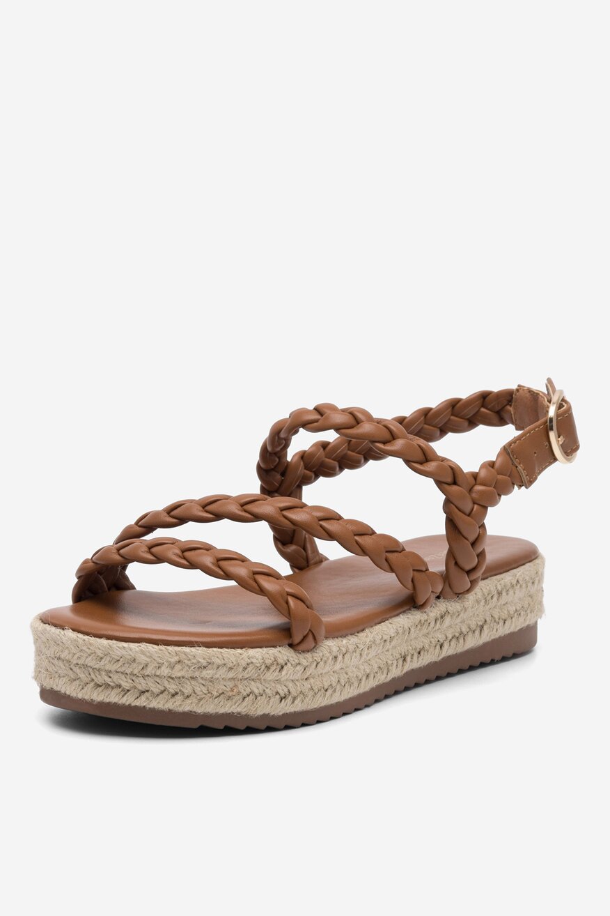 DeeZee - Sandały brązowe - 5904862690094