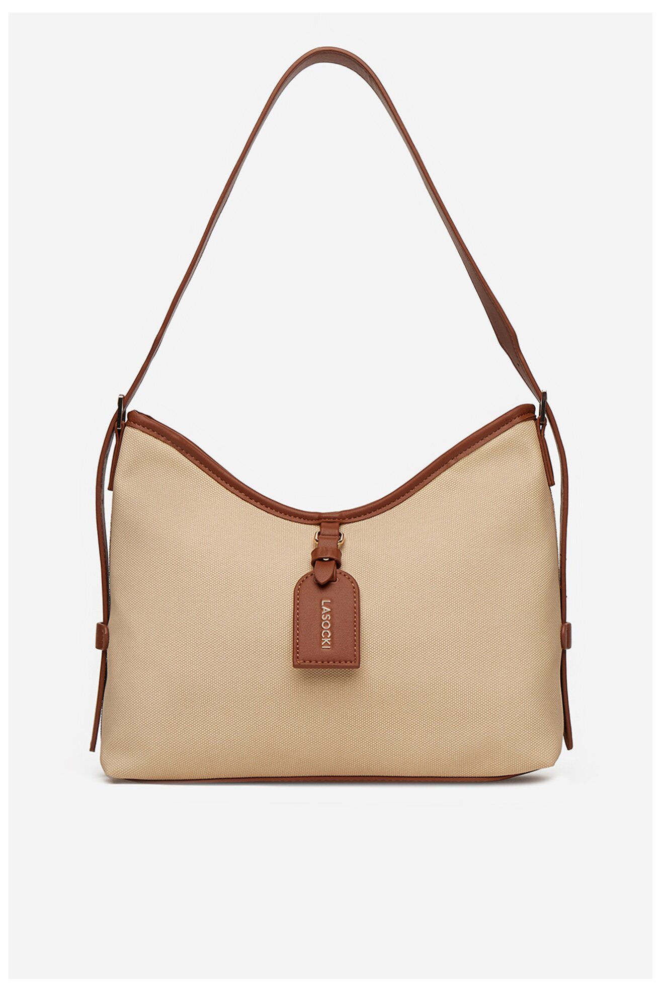 Дамска чанта Lasocki LSK-O-003-07 КАМЕЛ