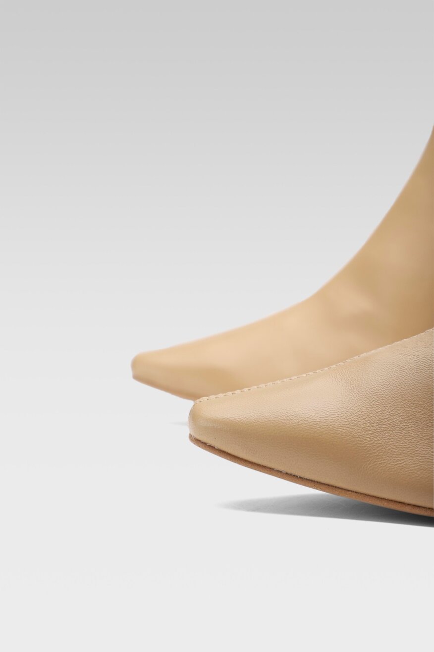 Gino Rossi - Skórzane botki na obcasie - 5903698919102