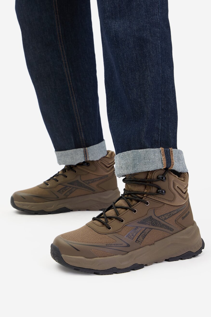 Šněrovací vyšší obuv Reebok HNĚDÁ - 5906751457788