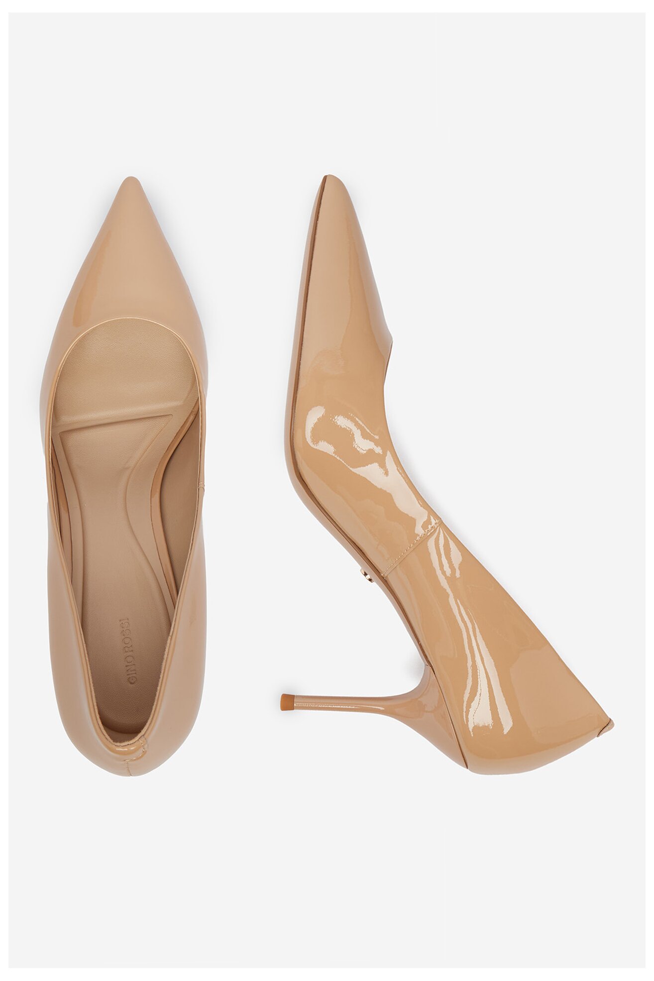 Czółenka Gino Rossi CEO-V710-03 Beżowy