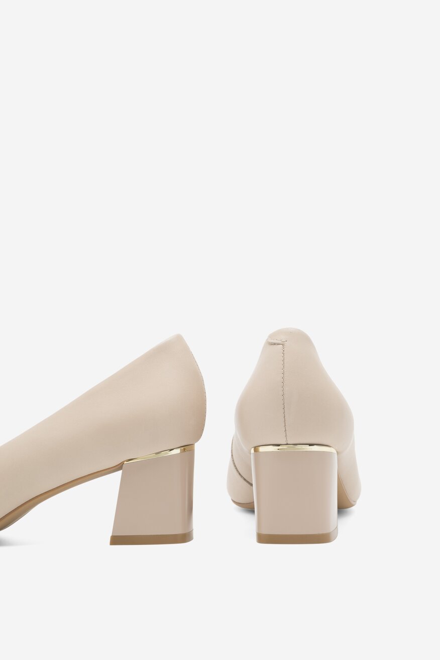 
                Lasocki - Skórzane beżowe - 5904862484600