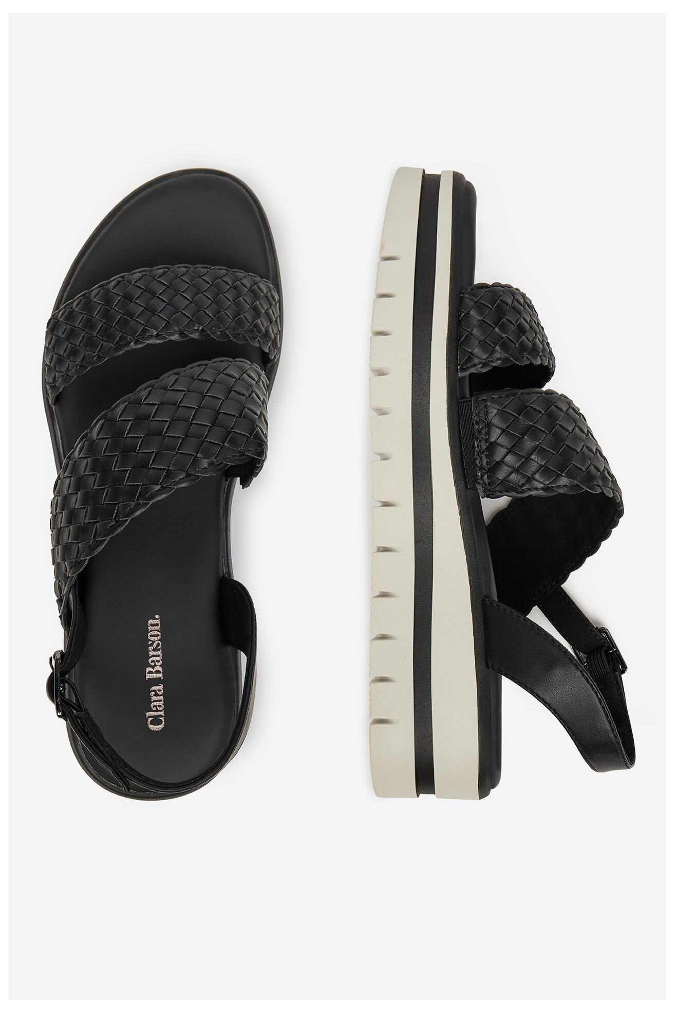 Сандалі Clara Barson WS2510-06 ЧОРНИЙ