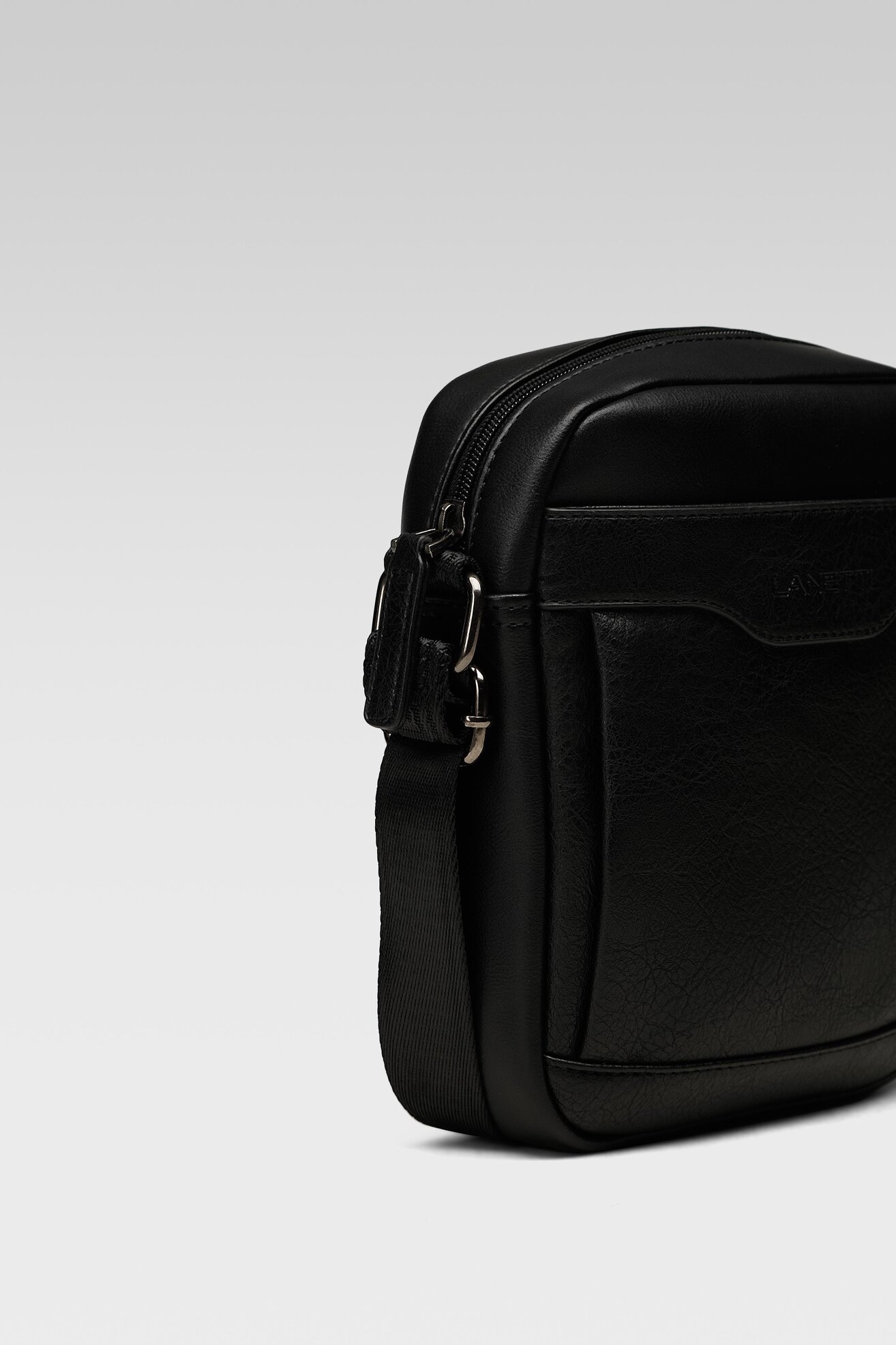 Torba męska Lanetti BMR-U-041-10-07 Czarny