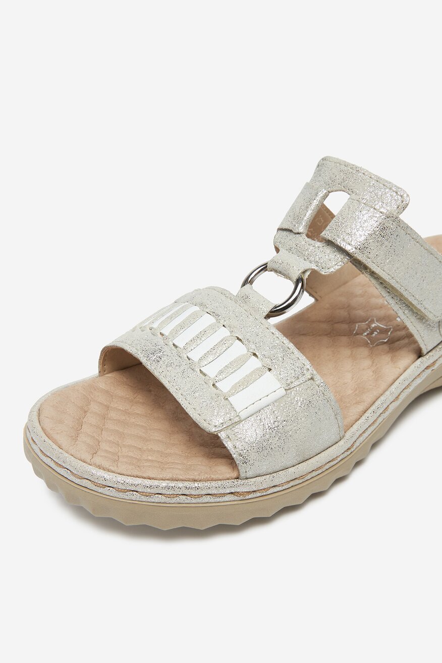 
                Șlapi Rieker ARGINTIU - 2230078407892