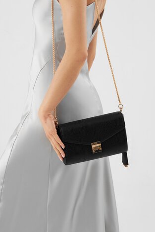 Сумка З Ремінцем Quazi MQR-B-004-05 ЧОРНИЙ