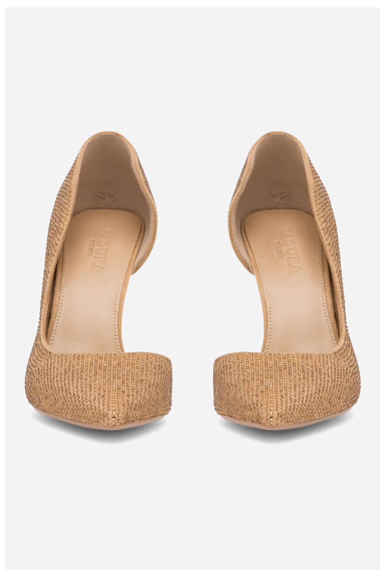 Czółenka Badura LUGO-V325-701 Złoty