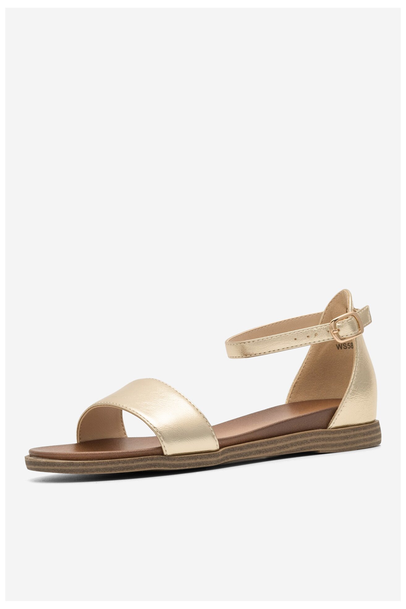 Sandały Clara Barson MAGNA WS5811-01 Złoty