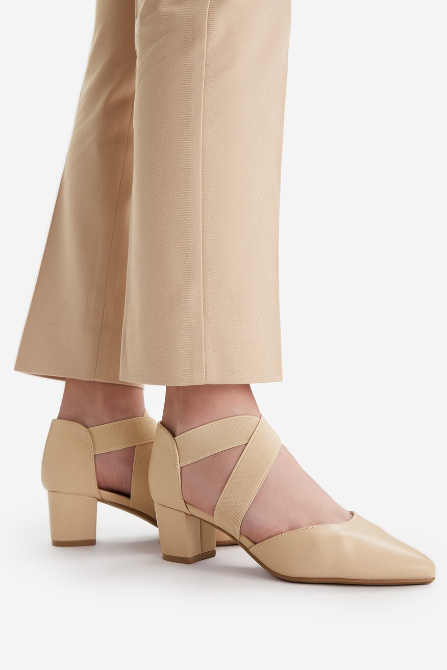 Елегантни обувки Jenny БЕЖОВ - 5906751712955