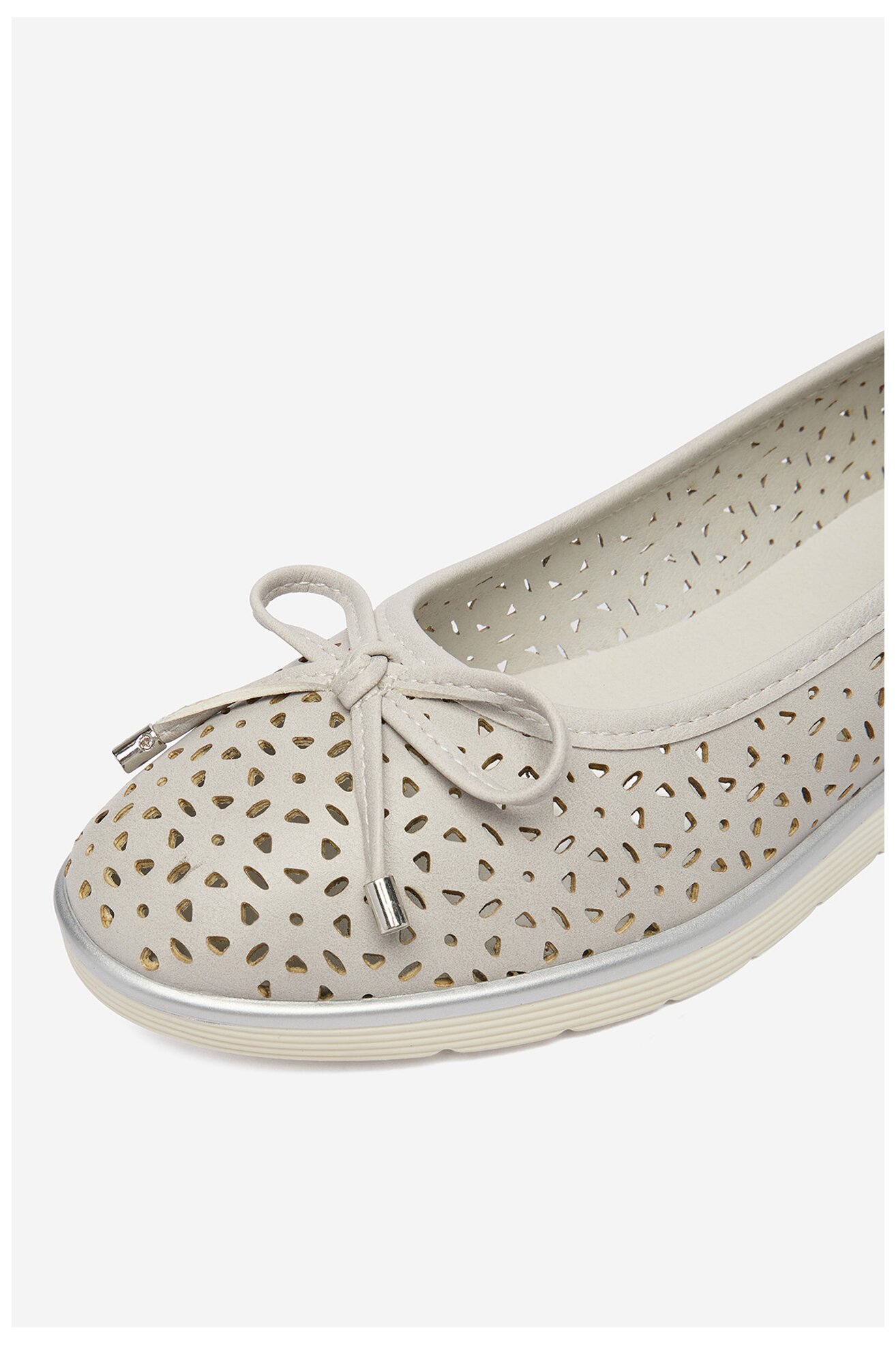 Baleriny Go Soft CEO-WYL3650-2 Szary