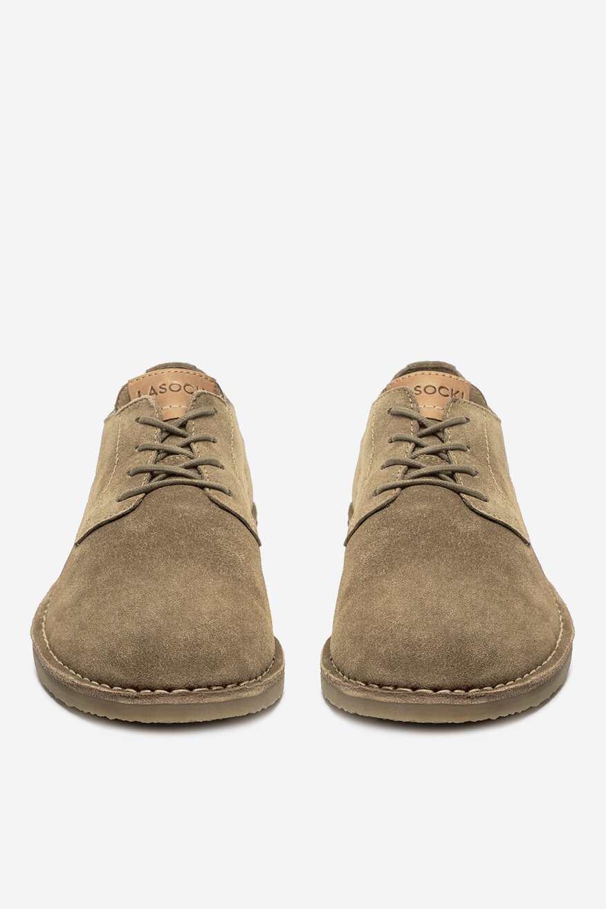 Lasocki - Półbuty zamszowe - 5906751136256