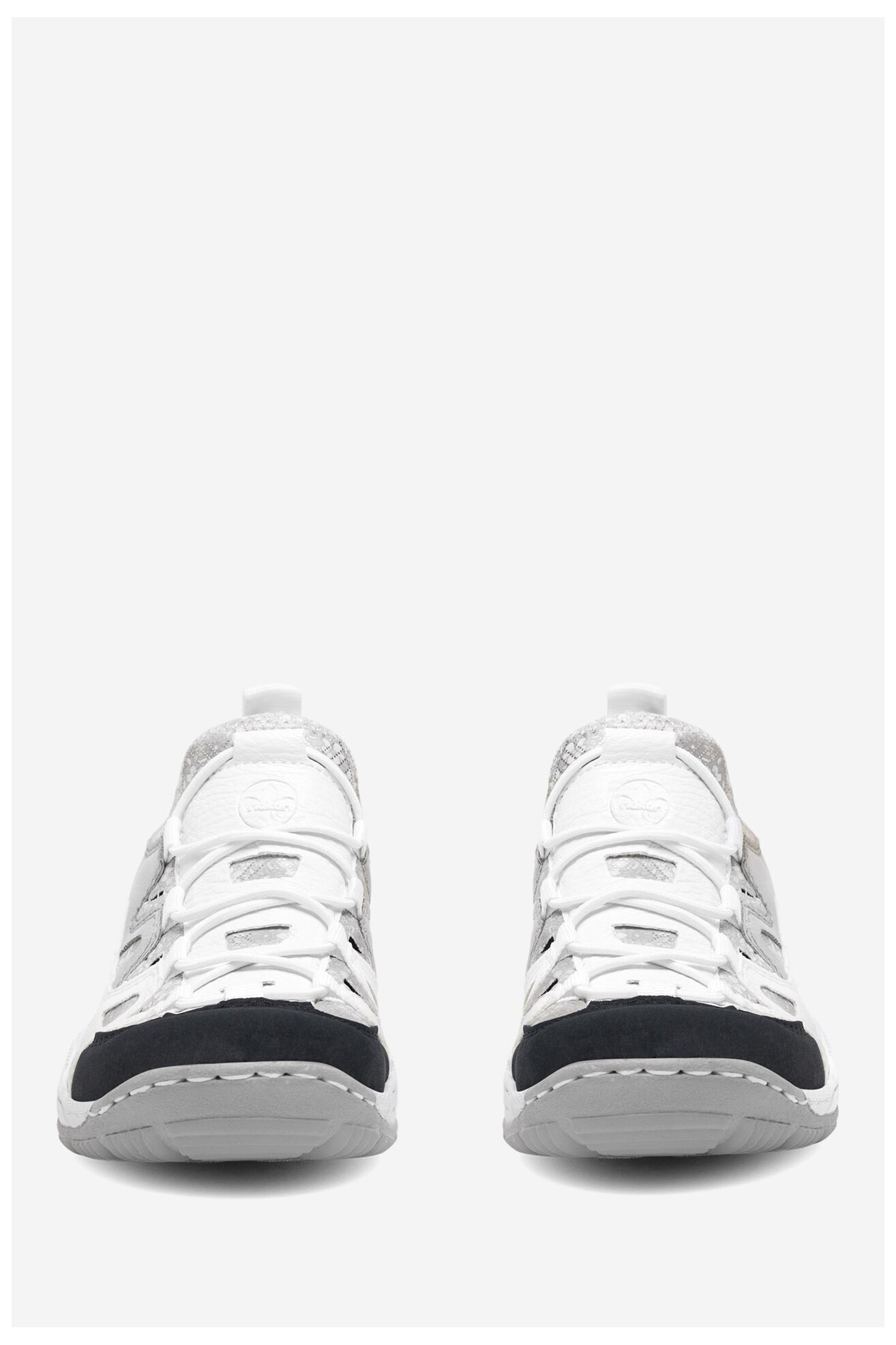 Półbuty Rieker L0539-80 Biały