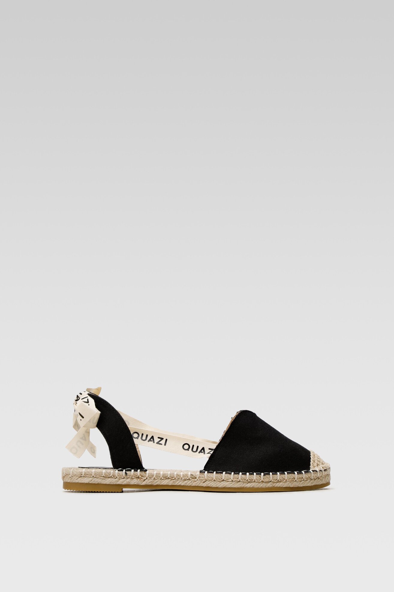 Espadrile Quazi WSS990-96 CRNA
