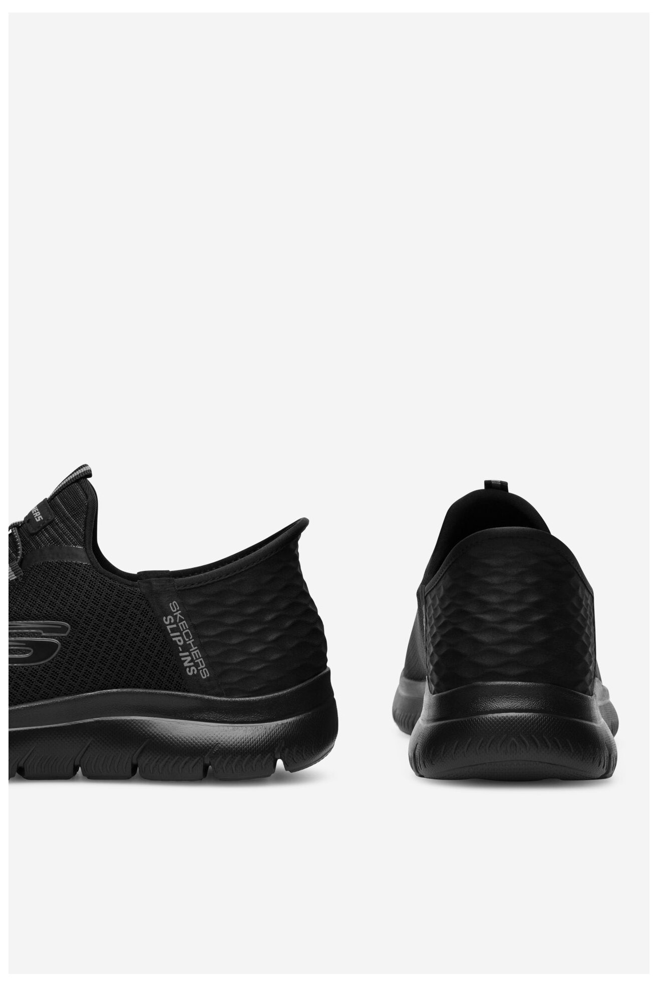 Obuwie sportowe Skechers SUMMITS SLIP INS 232457 BBK Czarny