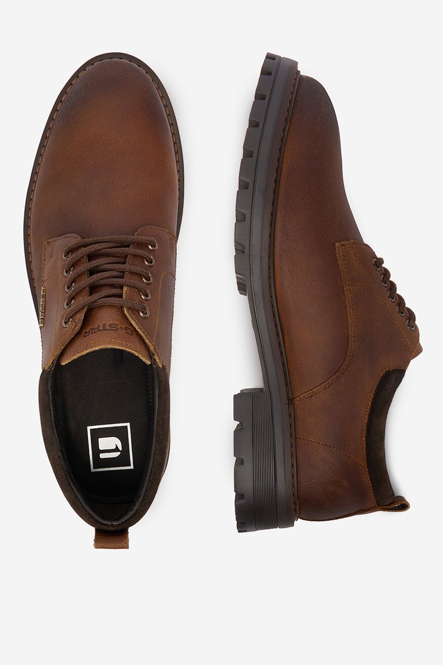 
                        Félcipő G-STAR RAW CEO-NOLAN-10 MI24 BARNA - 5906751404386