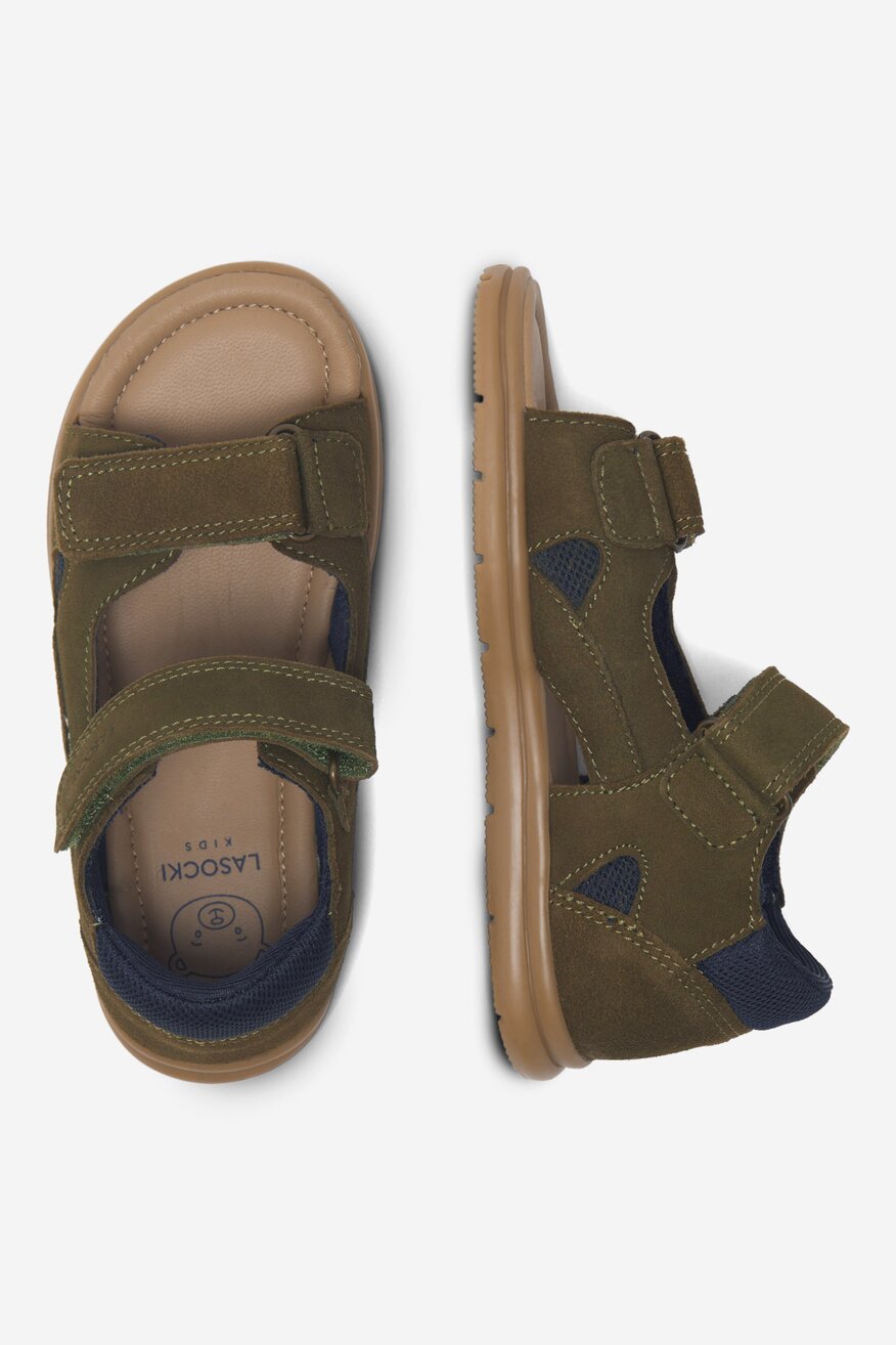 
                Lasocki Kids - Sandały zamszowe - 5905588477426