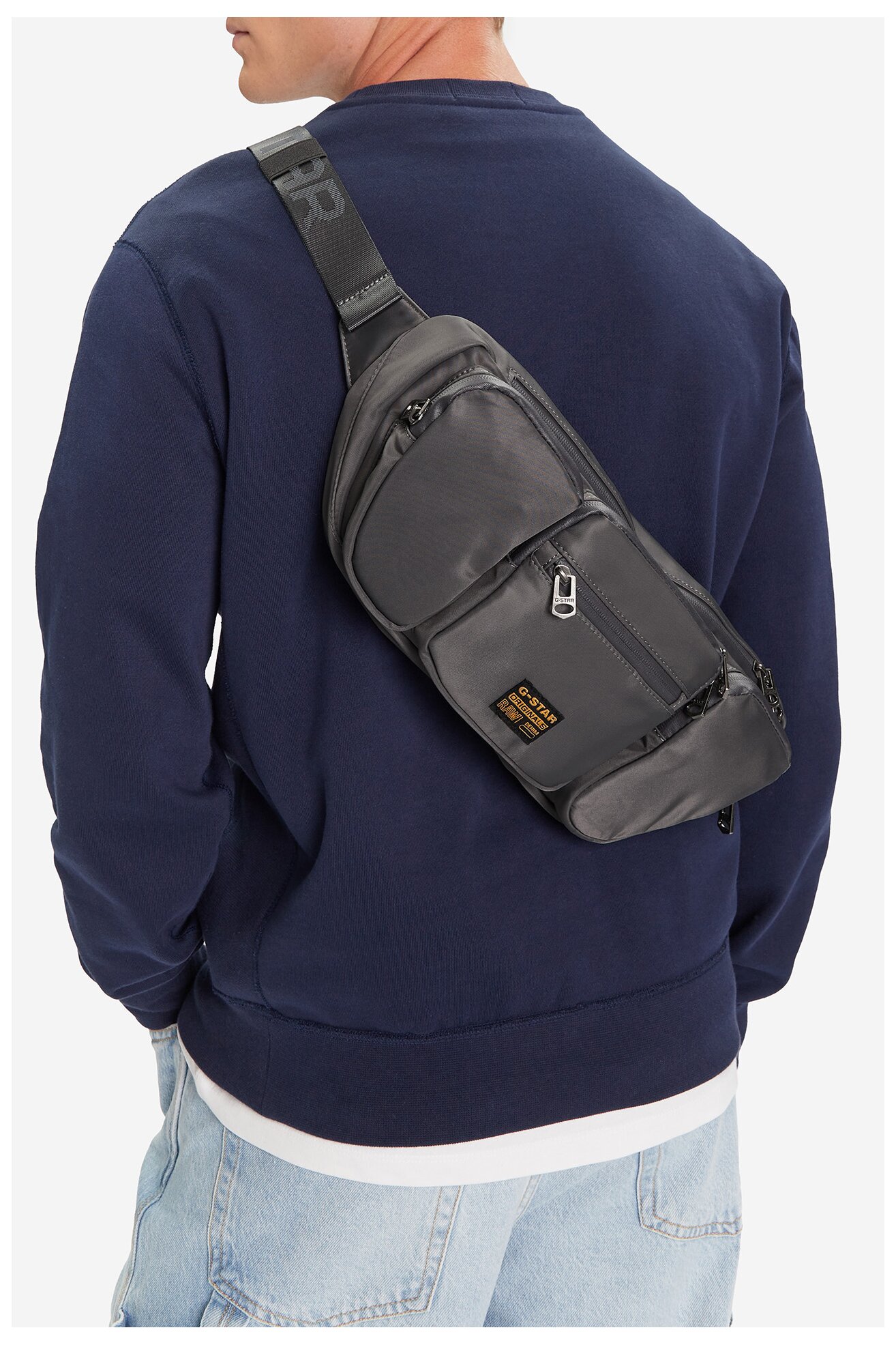 Geantă pentru bărbați G-STAR RAW CEO-BEN-LX9868J GRI ÎNCHIS