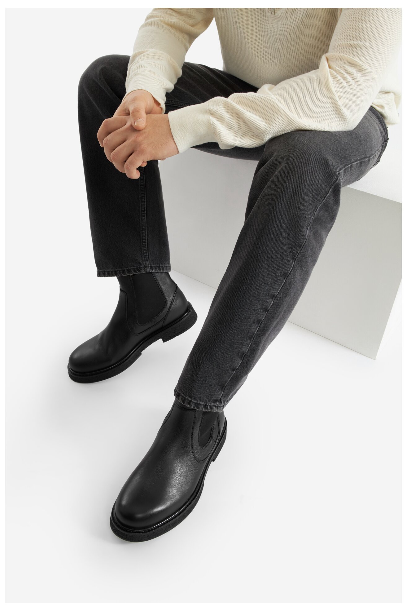 Botki Badura CALEB-02 MI08 Czarny