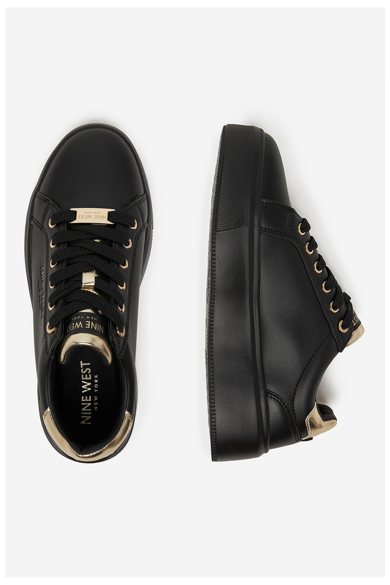 Sneakerși NINE WEST CEO-ALIA-01 NEGRU