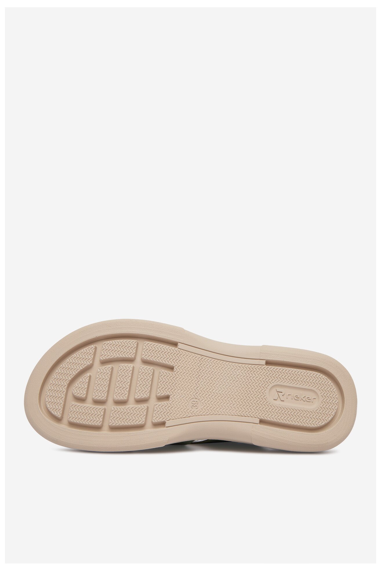 Klapki Rieker CEO-V3089-52 Oliwkowy jasny