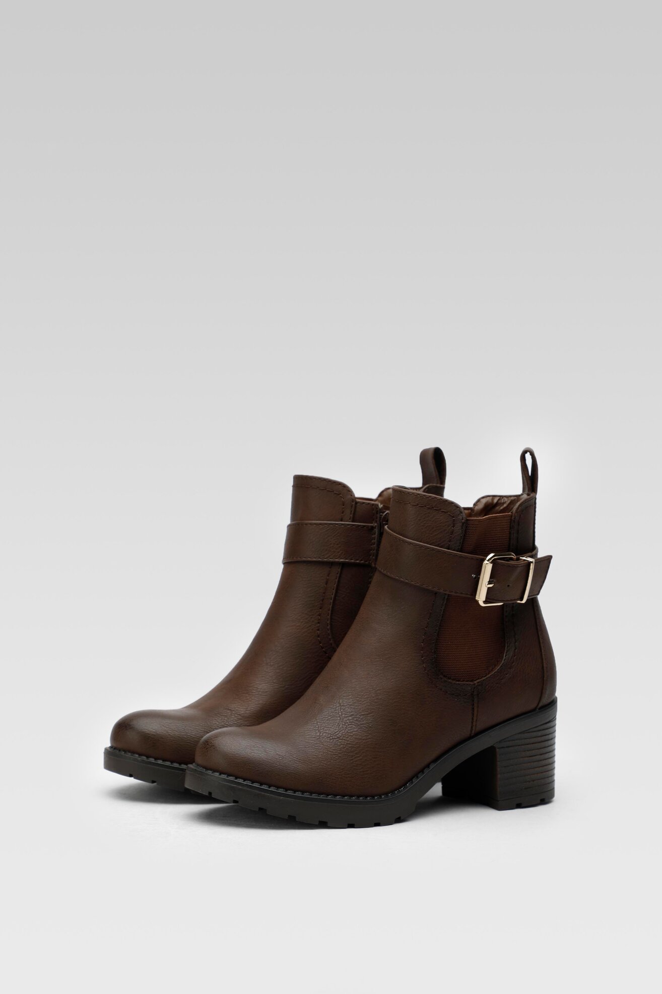 Botki Clara Barson WS2265-07 Brązowy