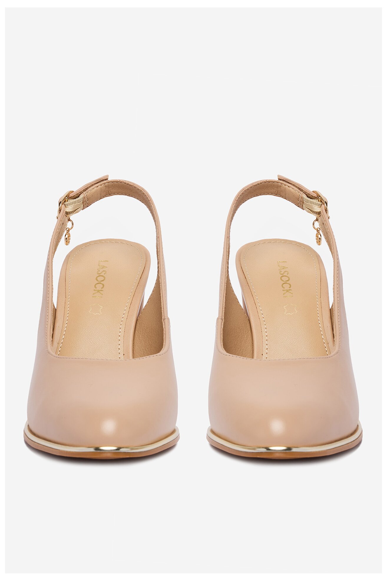 Елегантни обувки Lasocki CEO-WS3786-02 ТЪМНОБЕЖОВ