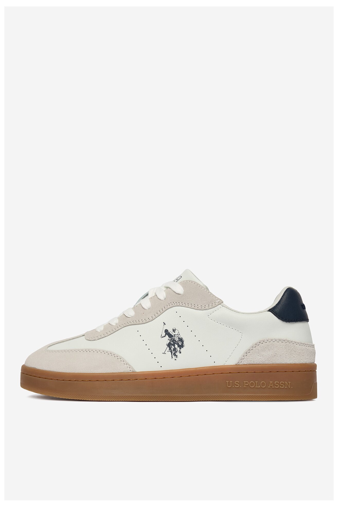 Sneakers U.S. POLO ASSN. EO-ROWAN001M/6LS1 Biały