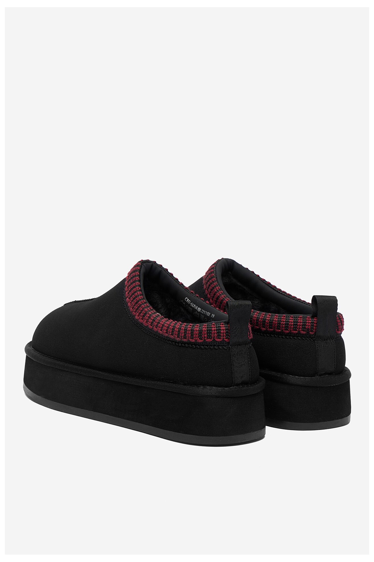 Kapcie Jenny CEO-LUNA BJL221102 Czarny