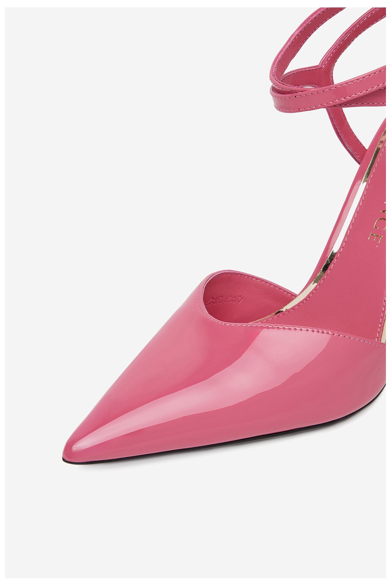 Körömcipő EVA MINGE MONA-SLT1582-2 SÖTÉT RÓZSASZÍN