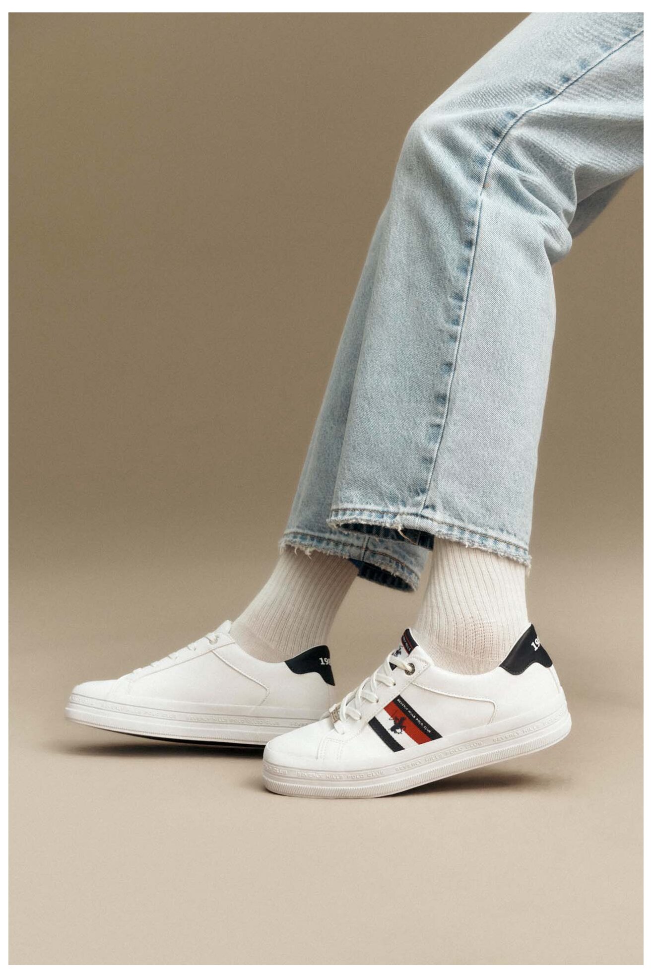 Півкеди Beverly Hills Polo Club V12-721 БІЛИЙ