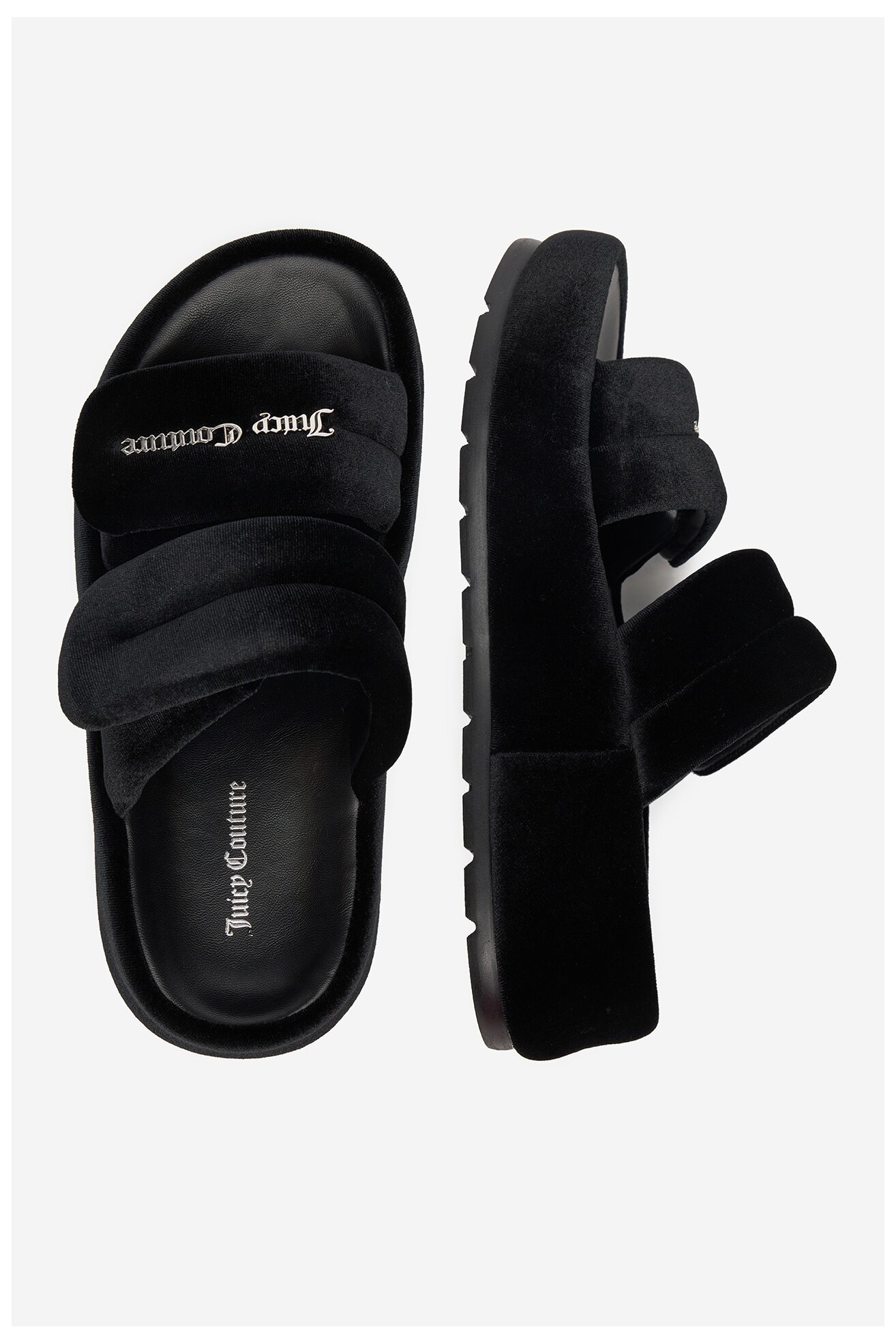 Klapki Juicy Couture WSS21513-01 Czarny