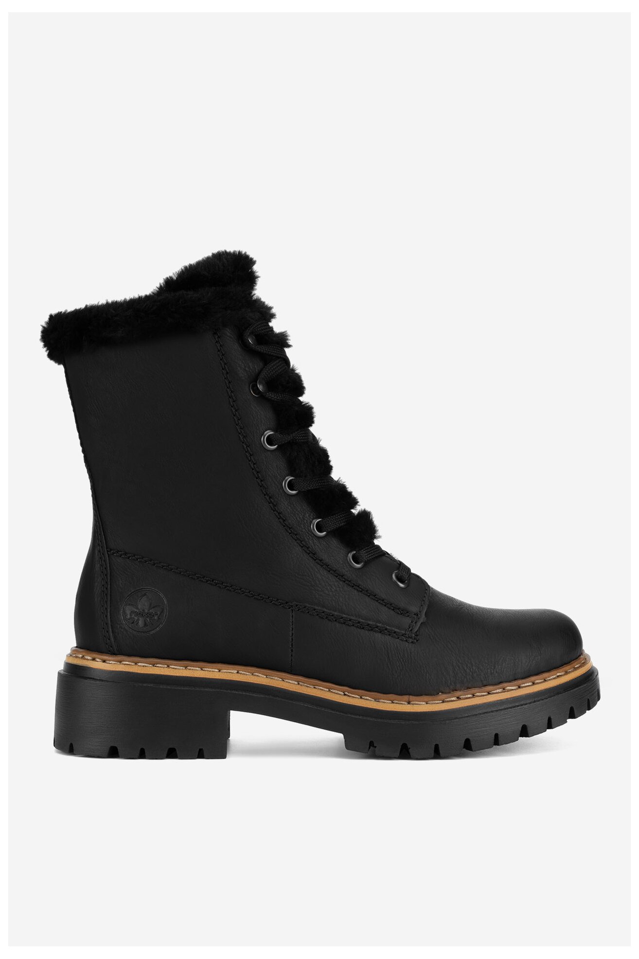 Trzewiki Rieker 72625-00 Czarny