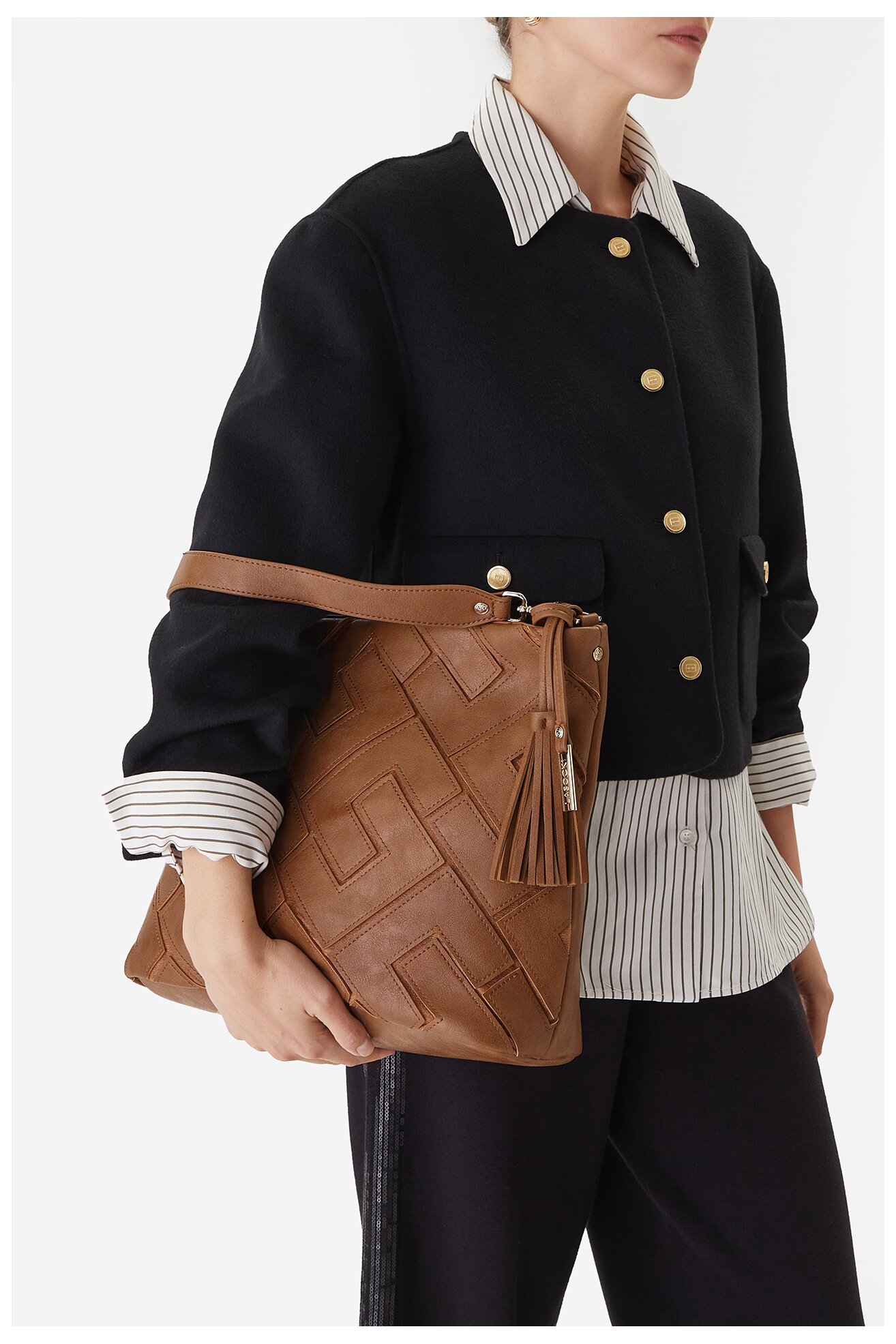 Kézitáska Lasocki MLP-E-023-05 CAMEL