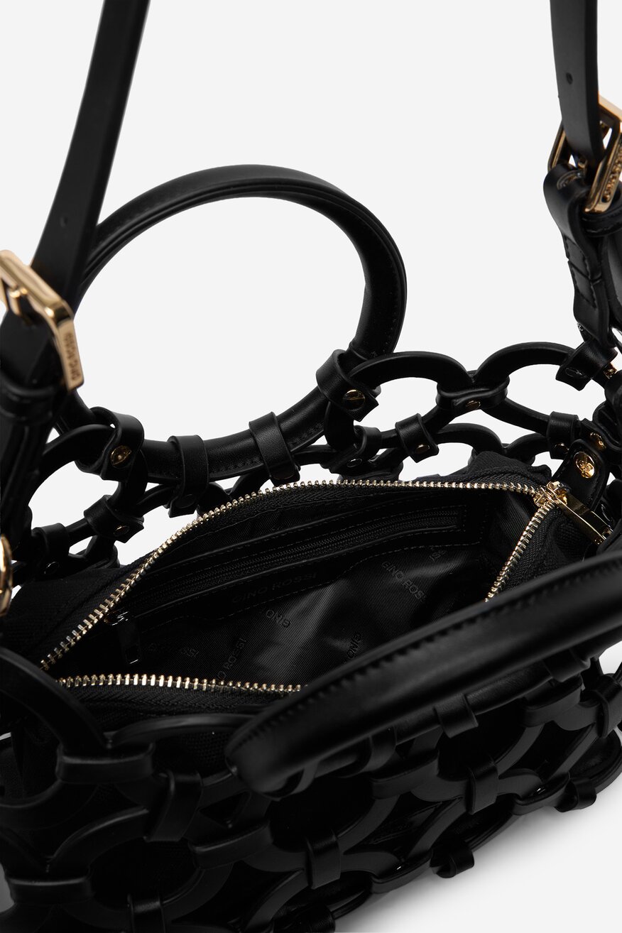 
                Kézitáska Gino Rossi FEKETE - 5906751624128