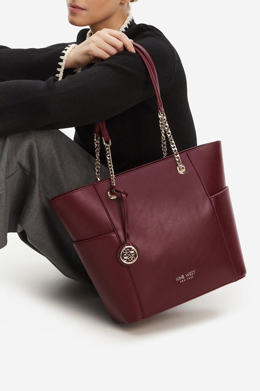Kabelka NINE WEST BORDÓ - 5906751367728