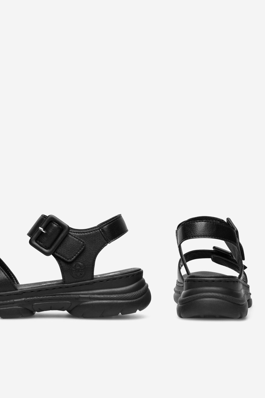 
                Rieker - Sandały skórzane - 2230056254494