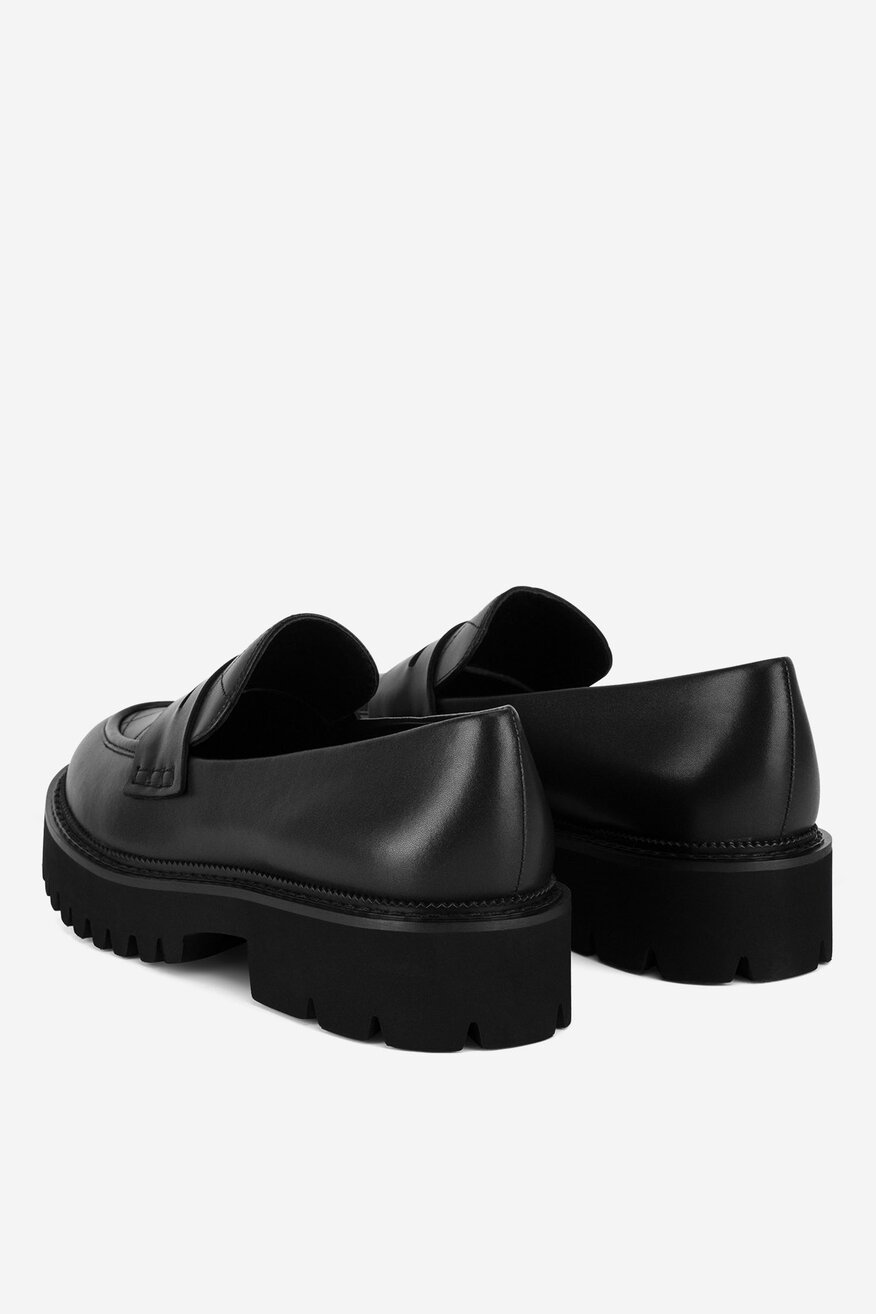 Badura - Loafersy skórzane - 5905588955887