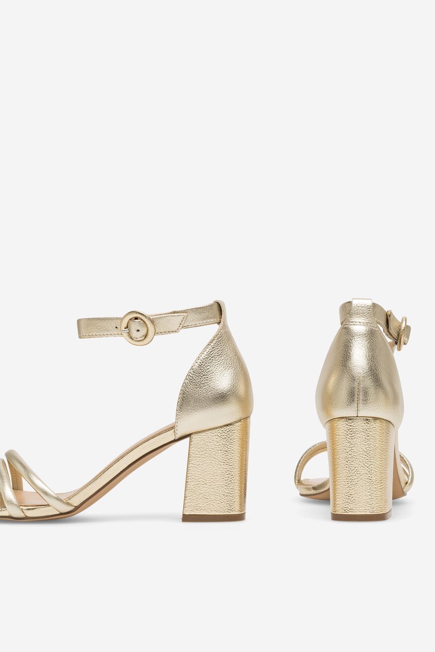 Sergio Bardi - Skórzane sandały - 5905588499558