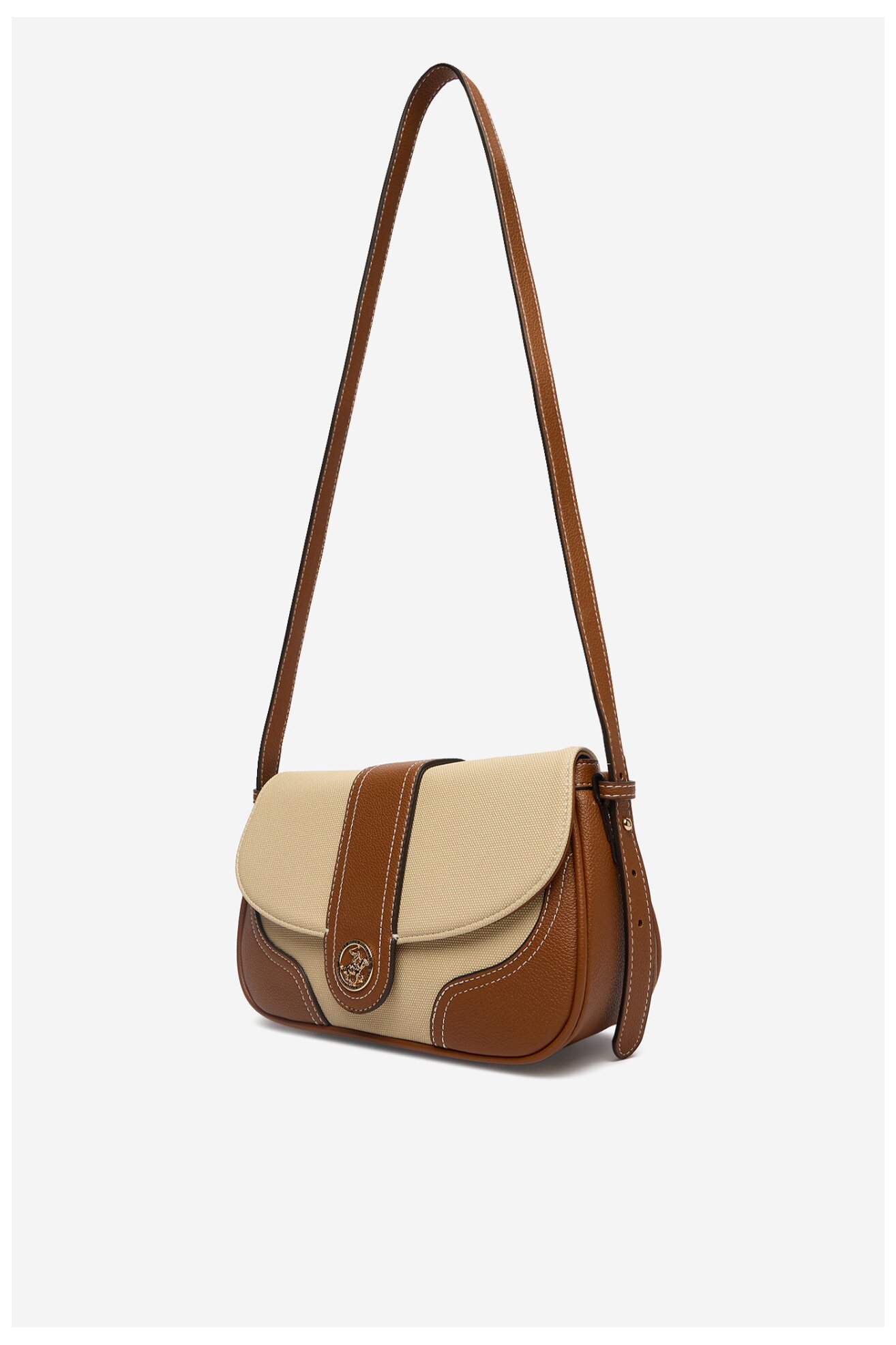 Kézitáska Beverly Hills Polo Club CEO-BHPC-C-011-07 CAMEL