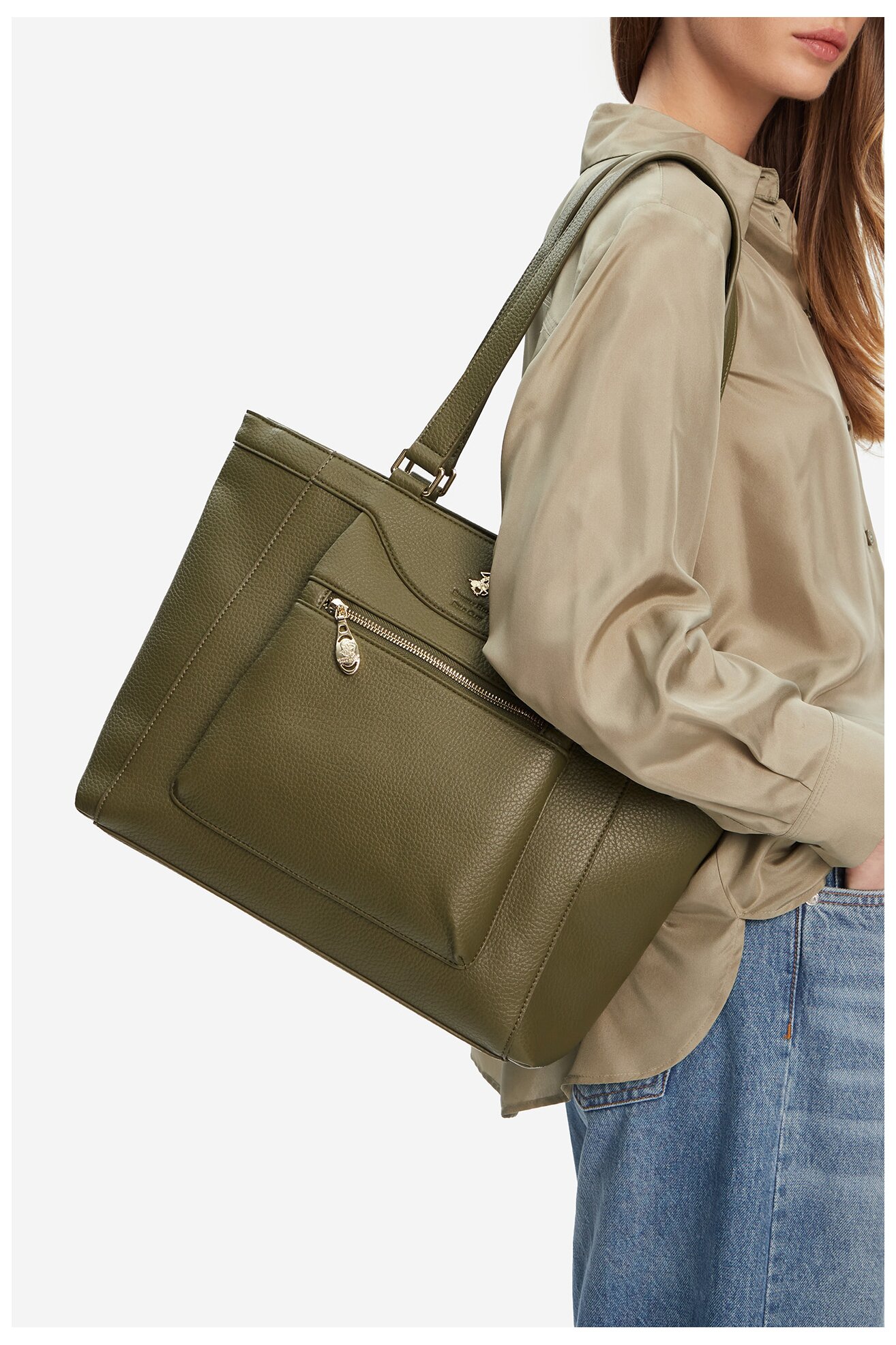 Kézitáska Beverly Hills Polo Club C-BHPC-L-002-08 ZÖLD