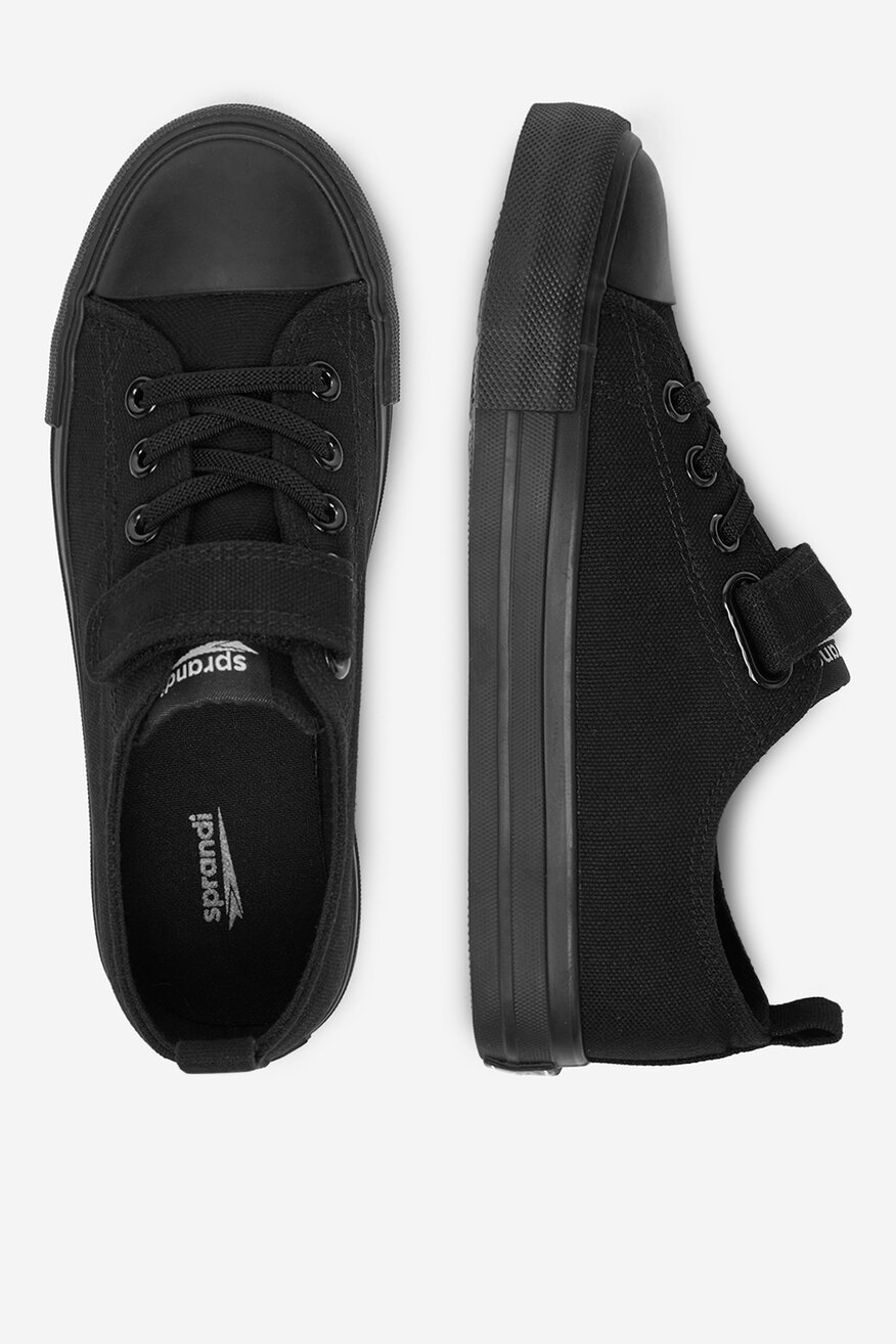 Pantofi pânză Sprandi NEGRU - 5906751302262