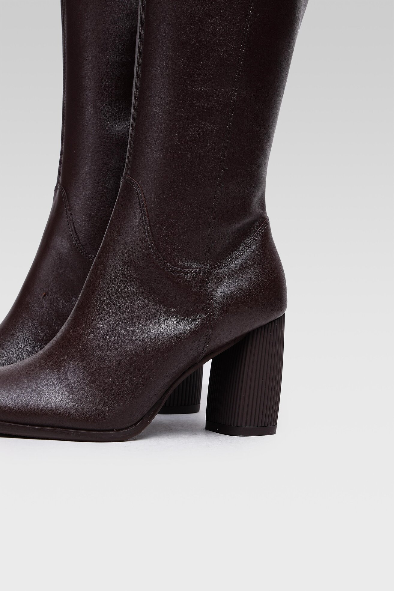 Kozaki Lasocki 7546-05 Brązowy