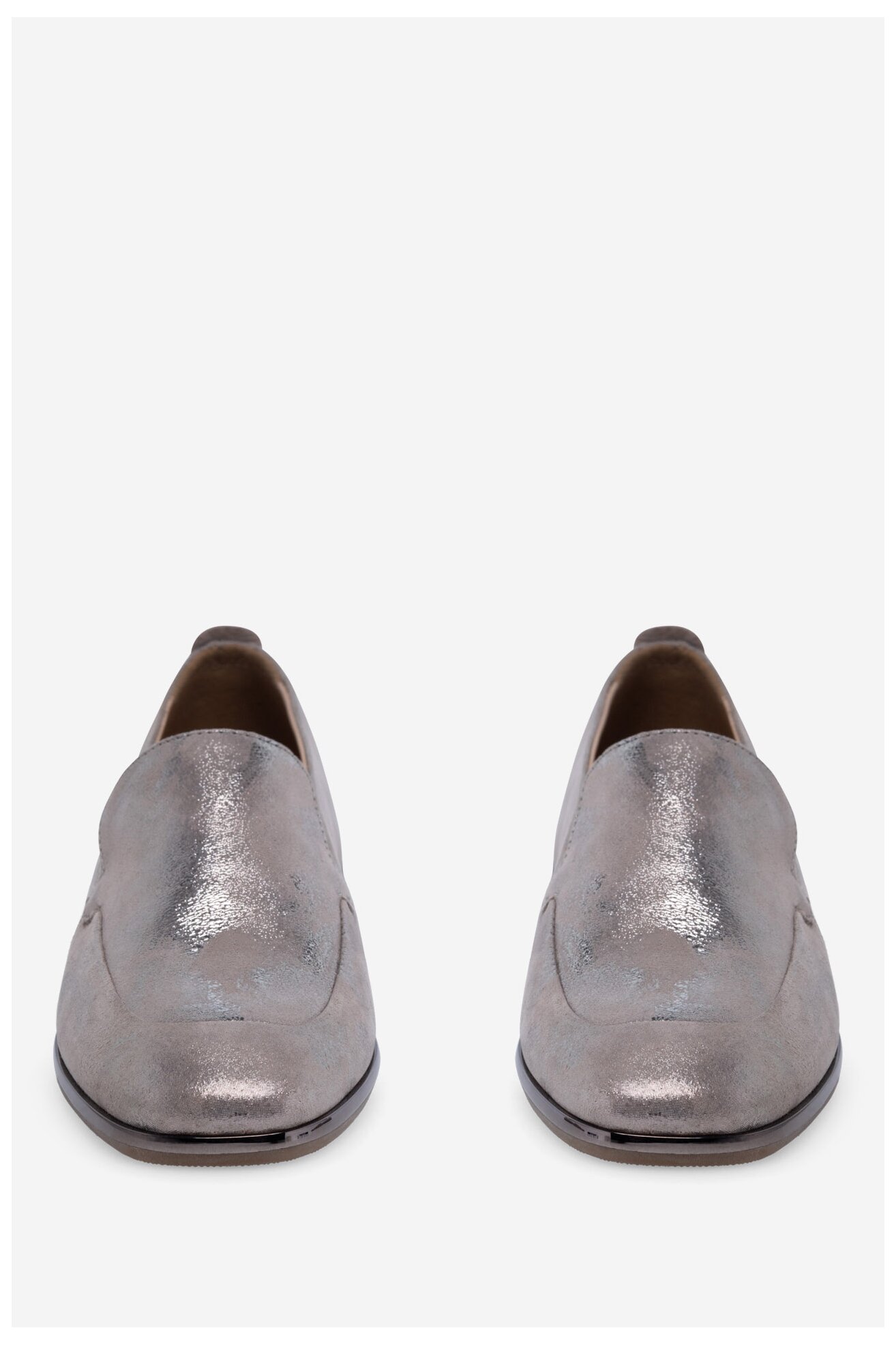 Mokasíny Sergio Bardi WB-D1066-01SB STŘÍBRNÁ