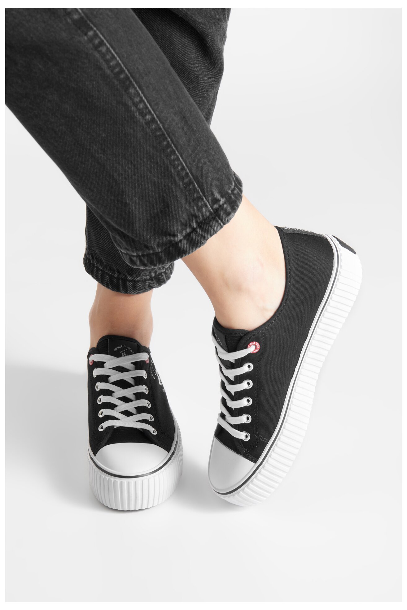 Trampki Beverly Hills Polo Club BHPC027M Czarny