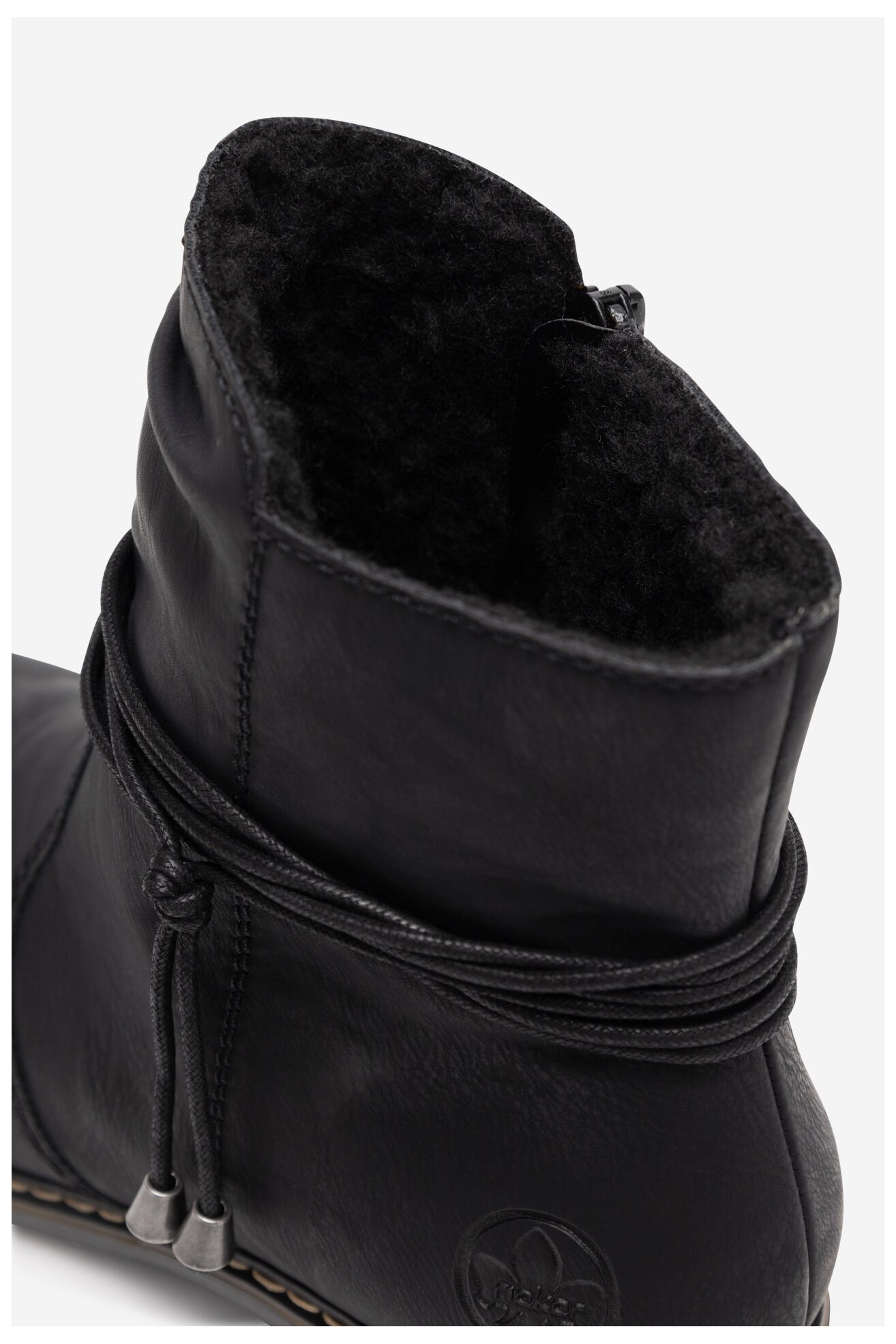 Bokacsizma Rieker 77263-00 FEKETE