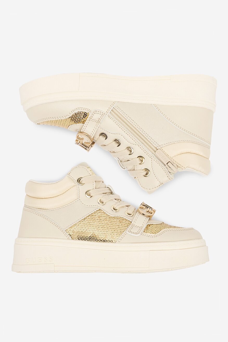 
                        Sneakers GUESS CEOWB-AVO-357-05 Złoty - 5906751754931