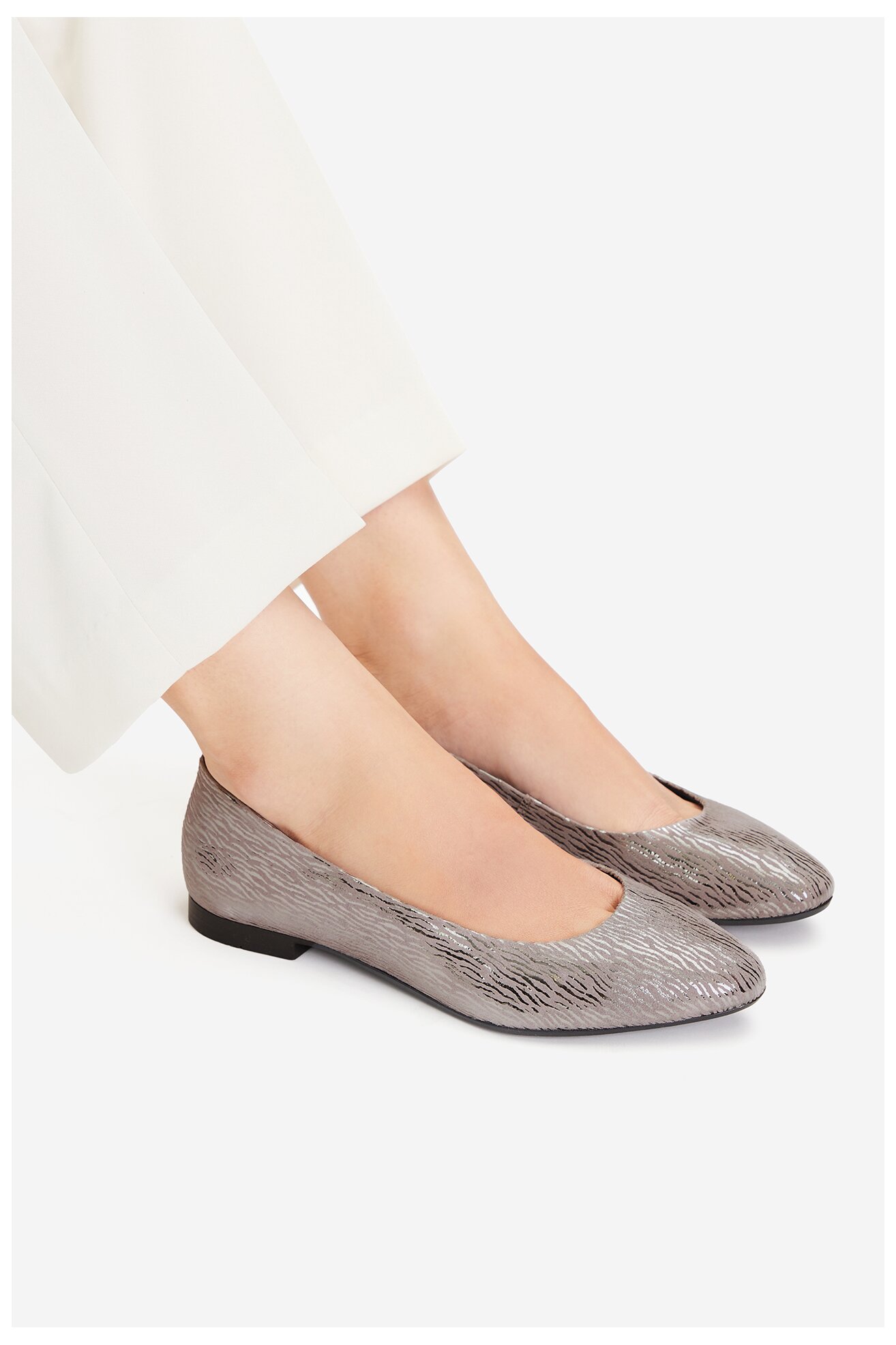 Baleríny Lasocki CEO-RST-KAJA-04F ŠEDÁ