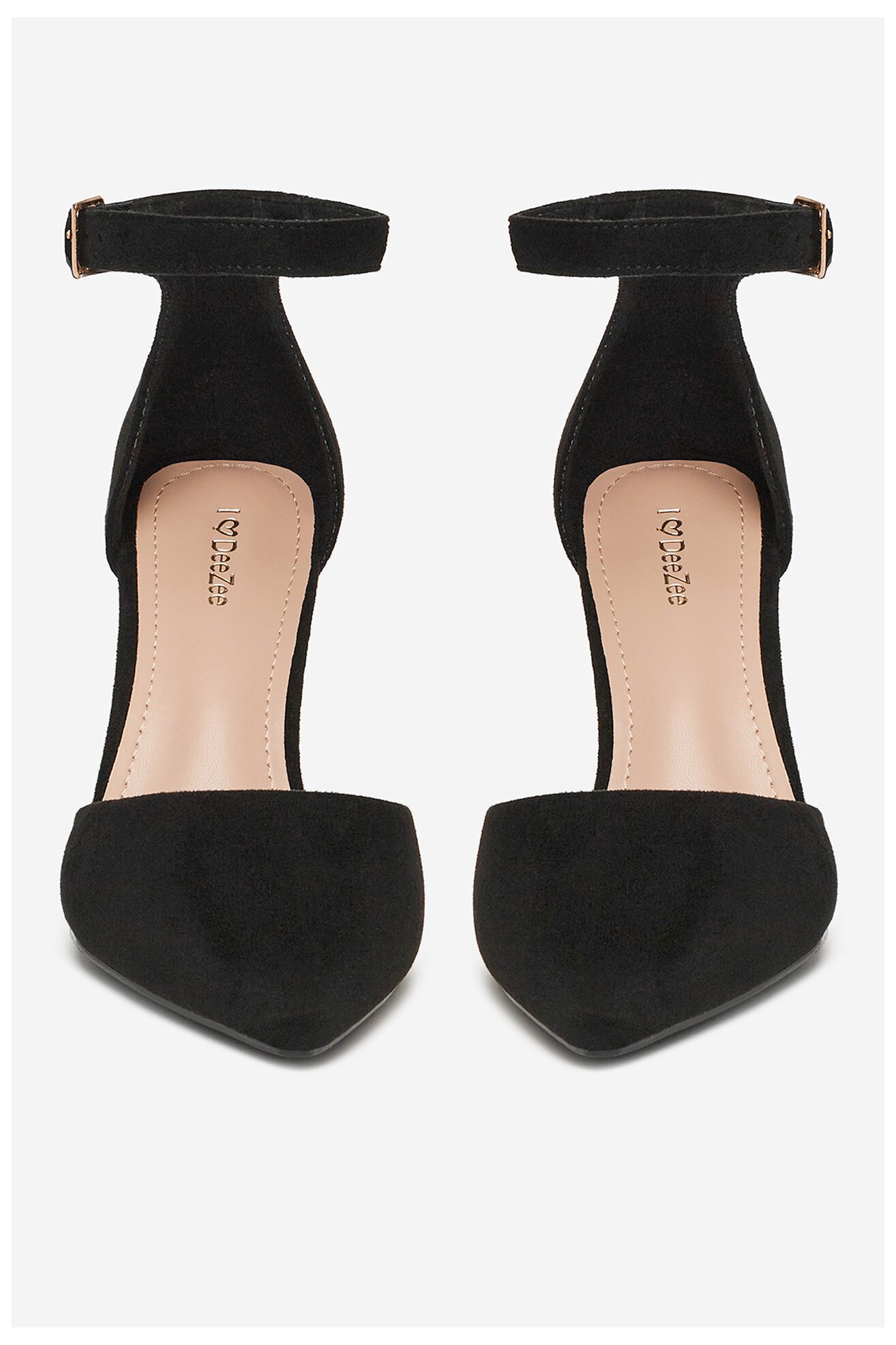 Lodičky DeeZee A1-0272H1 ČERNÁ